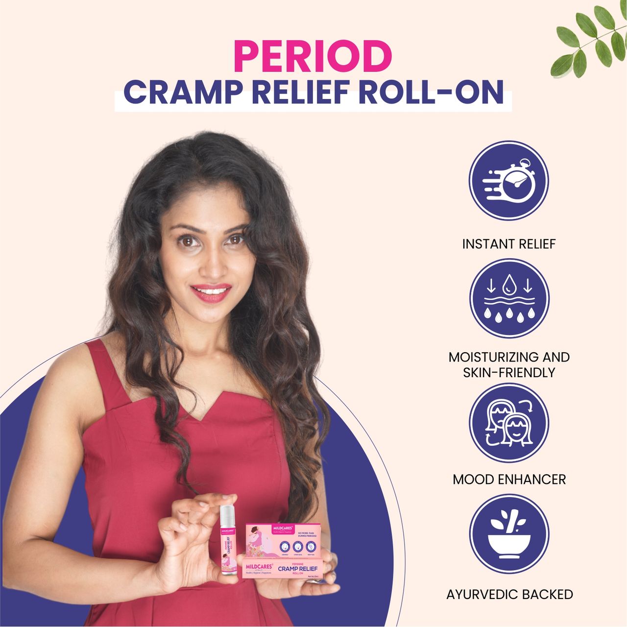 Mildcares Menstrual Hygiene Kit Combo Of 4 Products - Medium