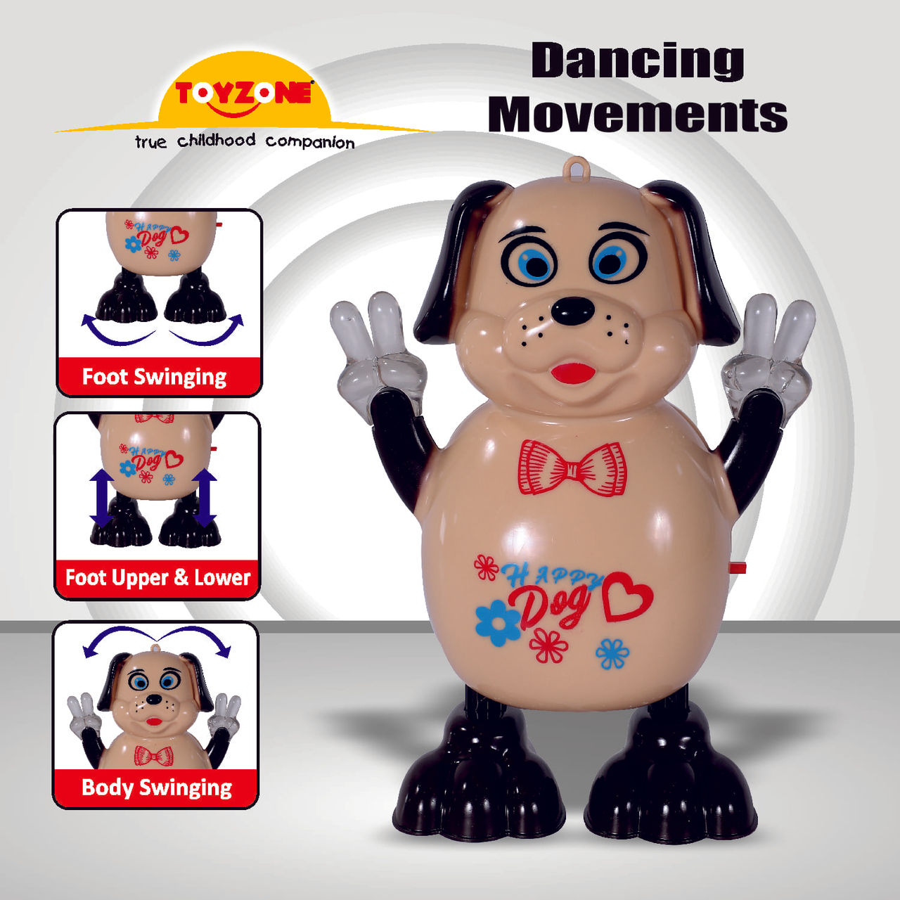 Toyzone Dancing Dog Bump and Go
