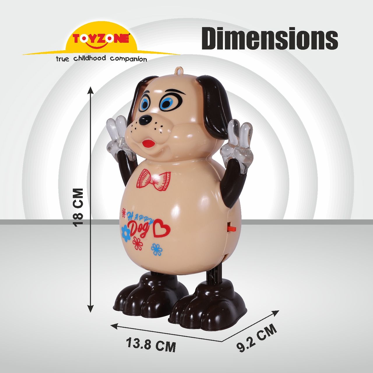 Toyzone Dancing Dog Bump and Go