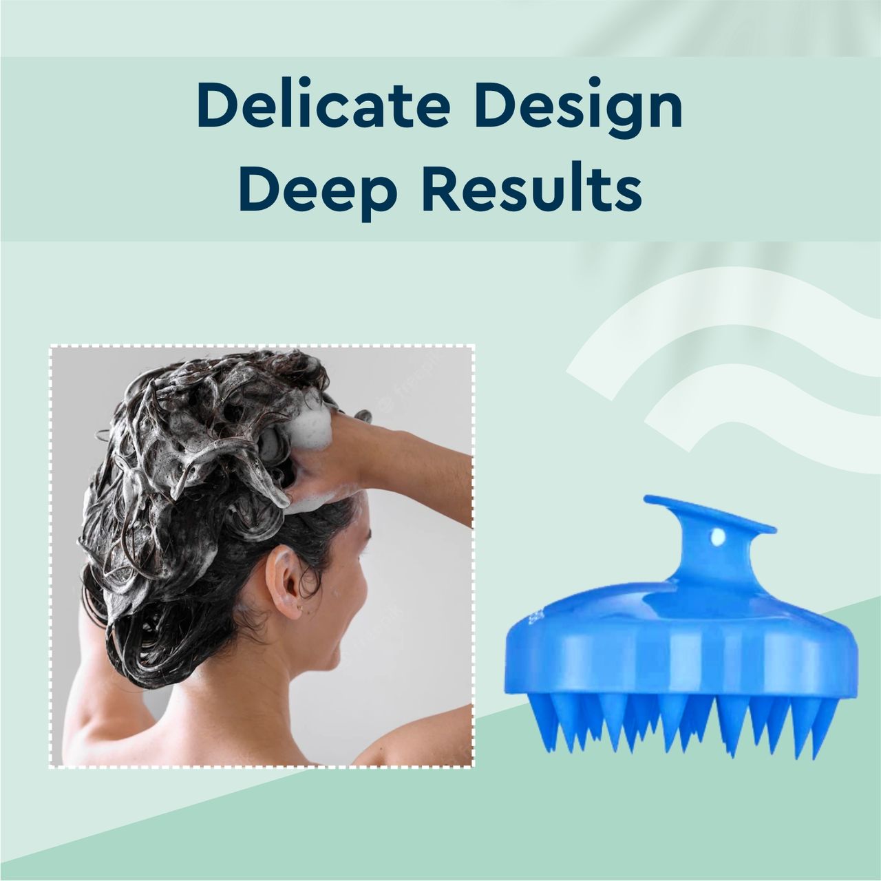 GUBB Scalp Massager - Blue