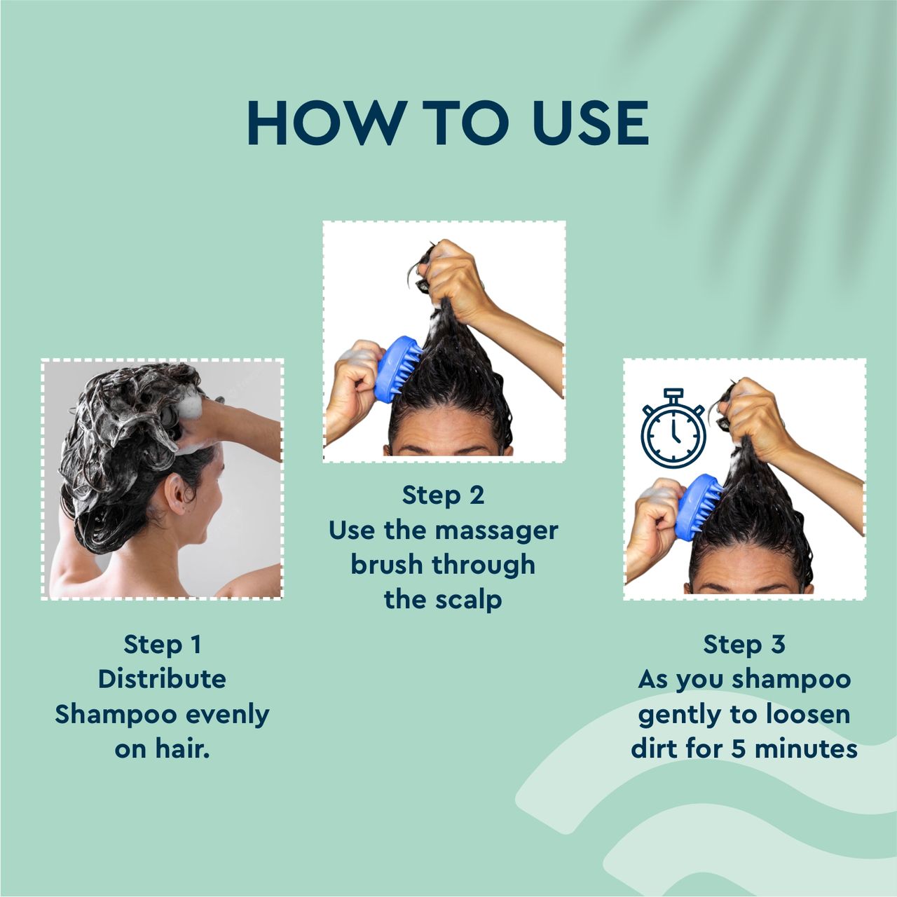 GUBB Scalp Massager - Blue