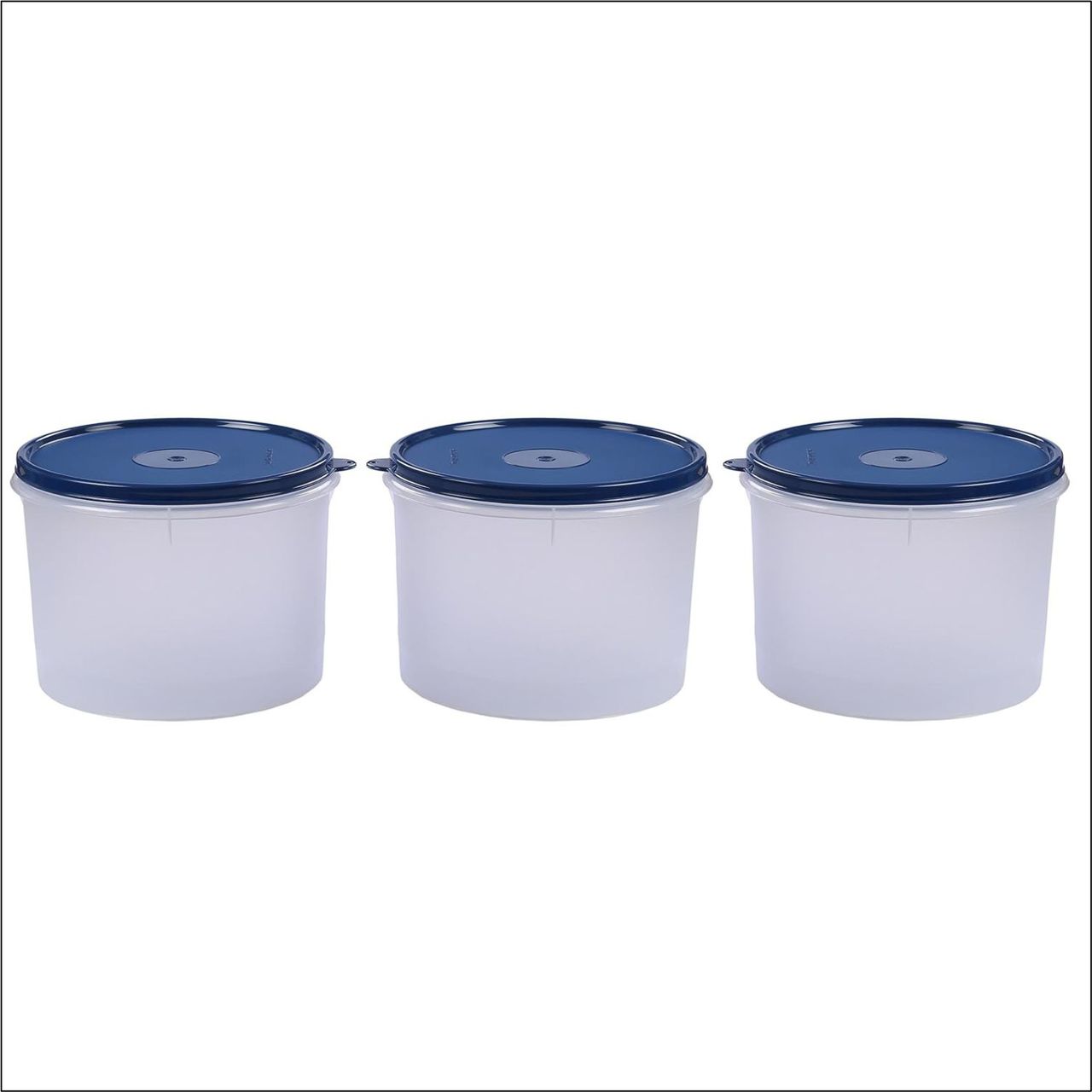 Store Well Container Round 1.1 Ltr | Storage Organiser | Blue