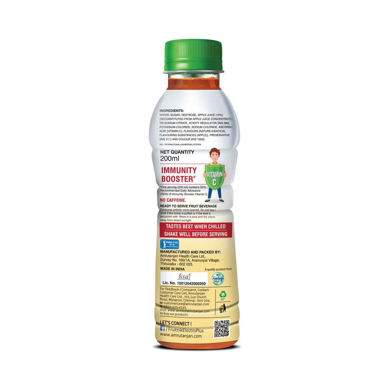 Fruitnik Electro + Ors Apple Drink