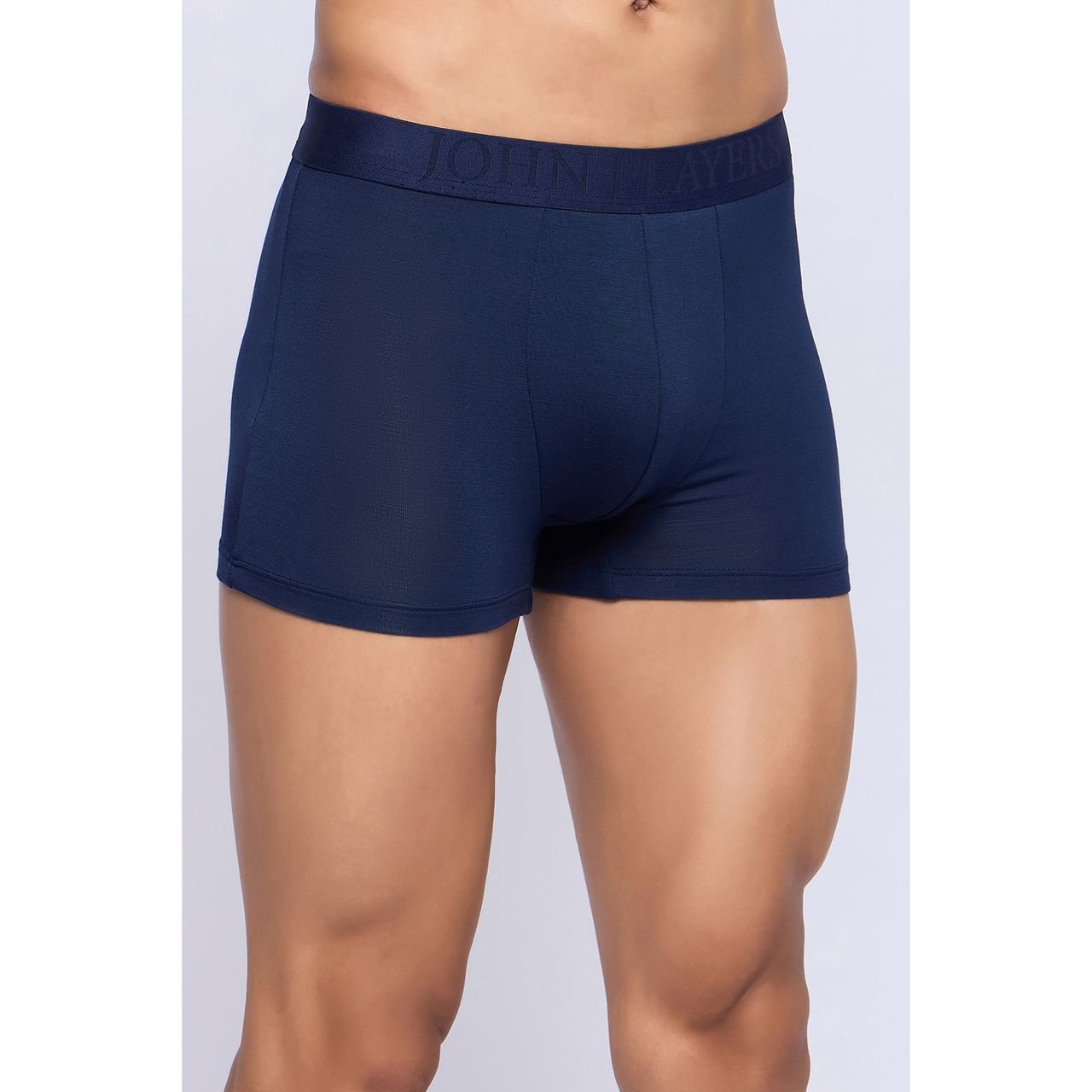 John Players Men's Solid Trunk | (JTK060M08) | Navy - M