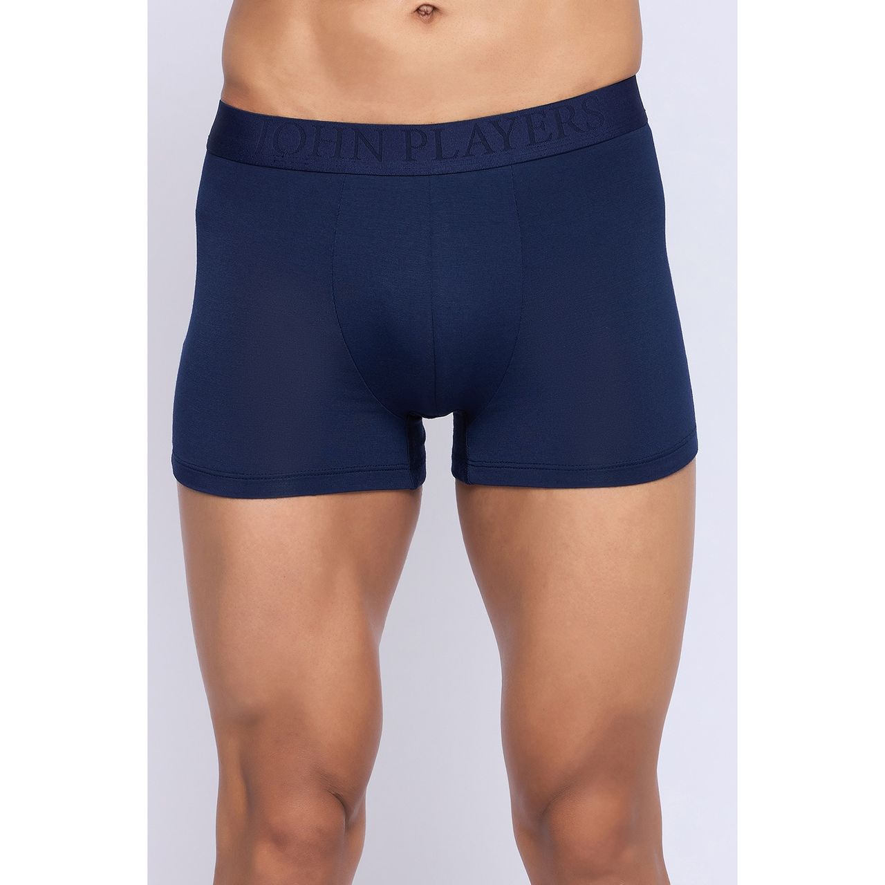 John Players Men's Solid Trunk | (JTK060M08) | Navy - M