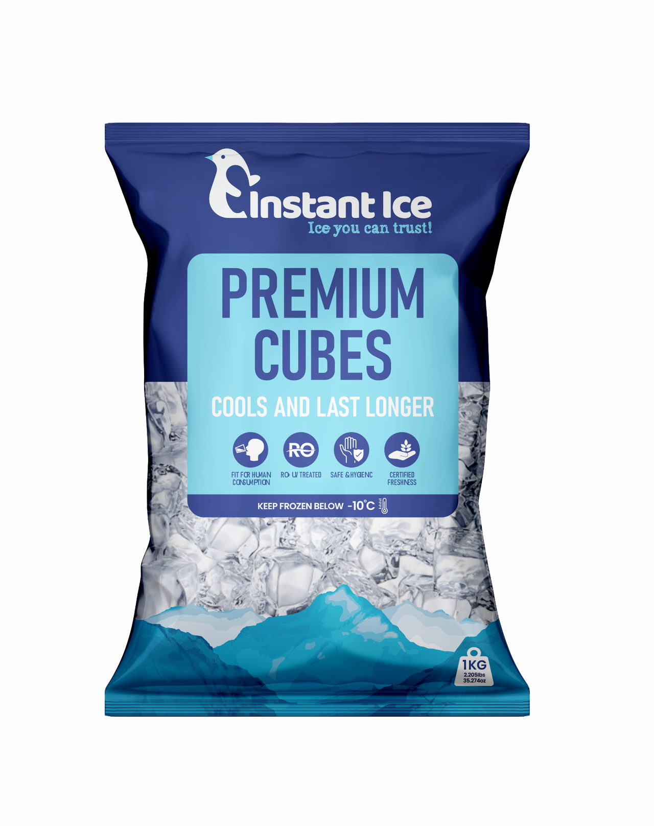 Instant Ice Cubes