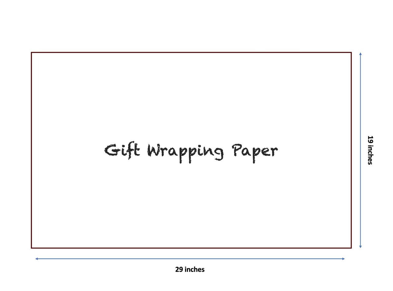 Quace Christmas Red And White Wrapping Paper | Pack Of 2