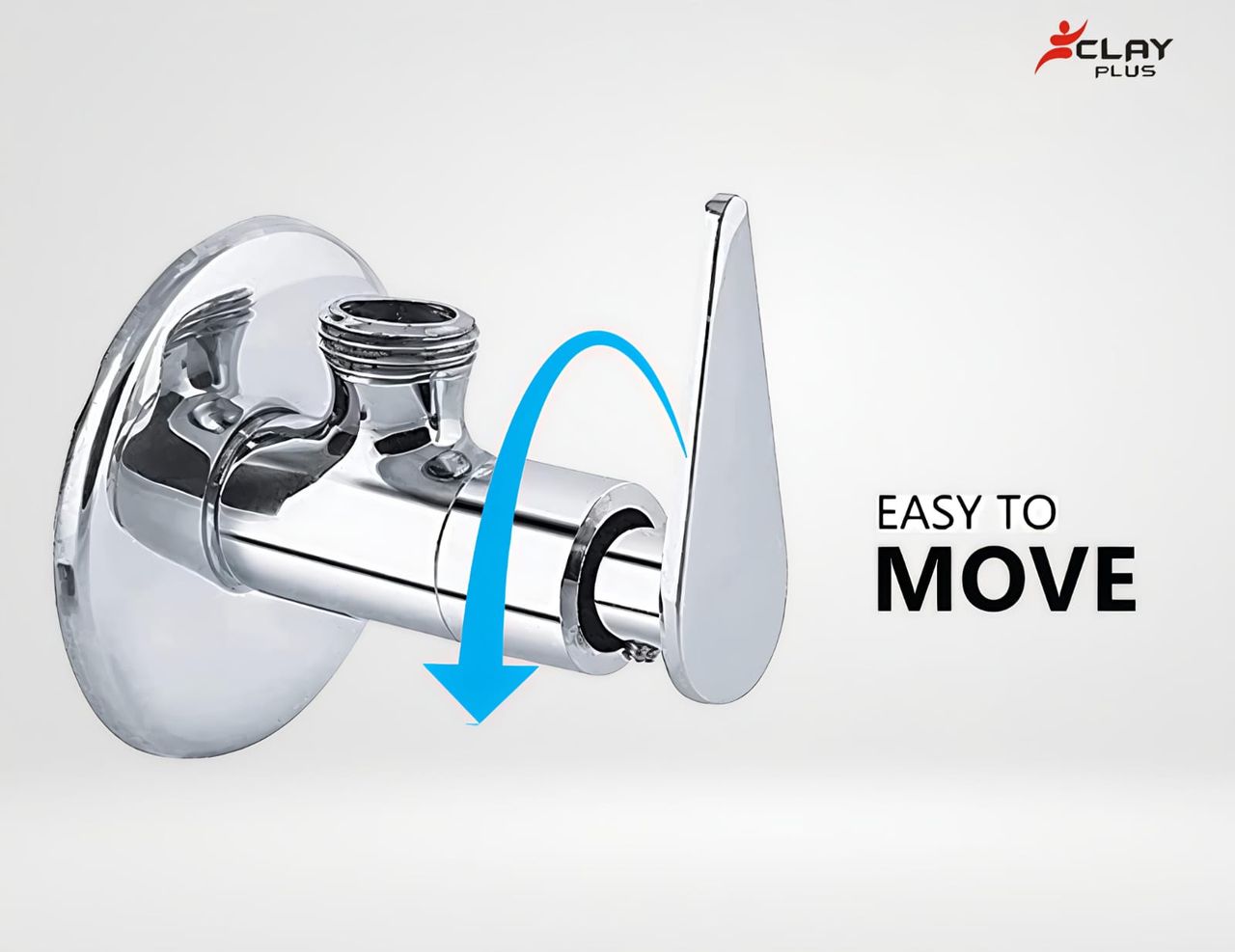 Clayplus Neno Angle Cock | Faucet | Tap With Flange