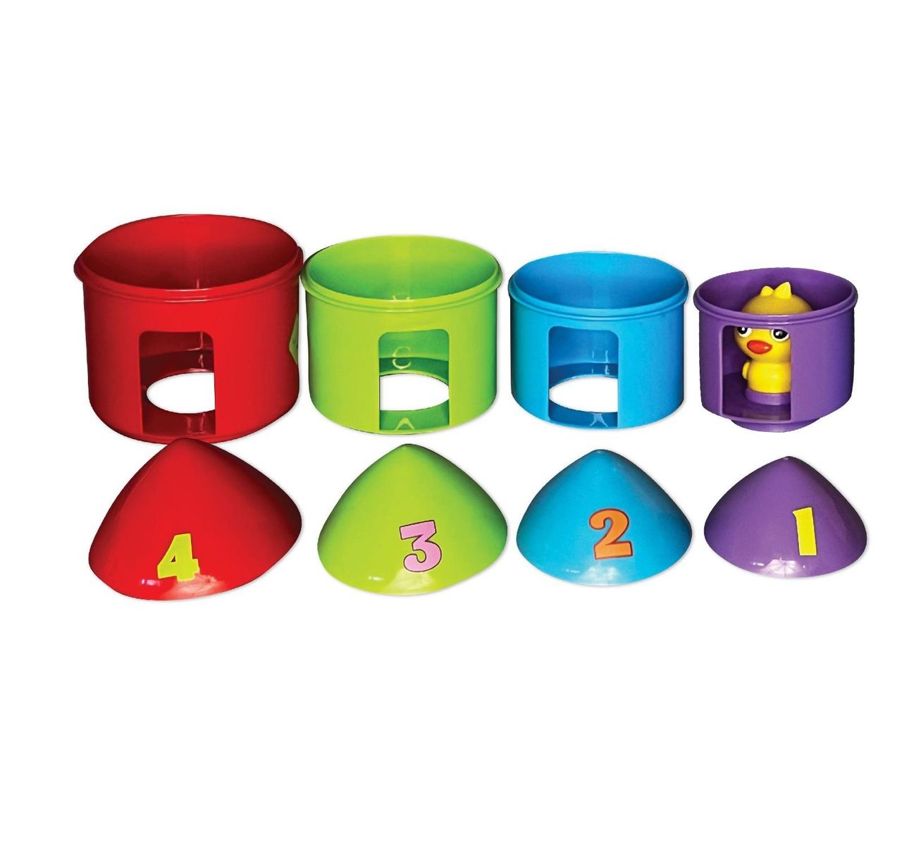 Bird House Nesting Toy With Peek-A-Boo Feature