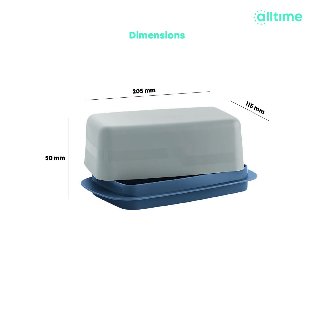 All Time Perfect Butter Dish, Bpa Free - Assorted