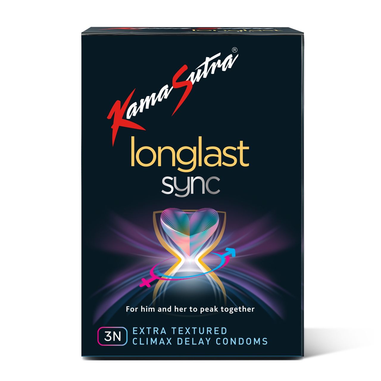 Kamasutra Longlast Sync Condoms For Men
