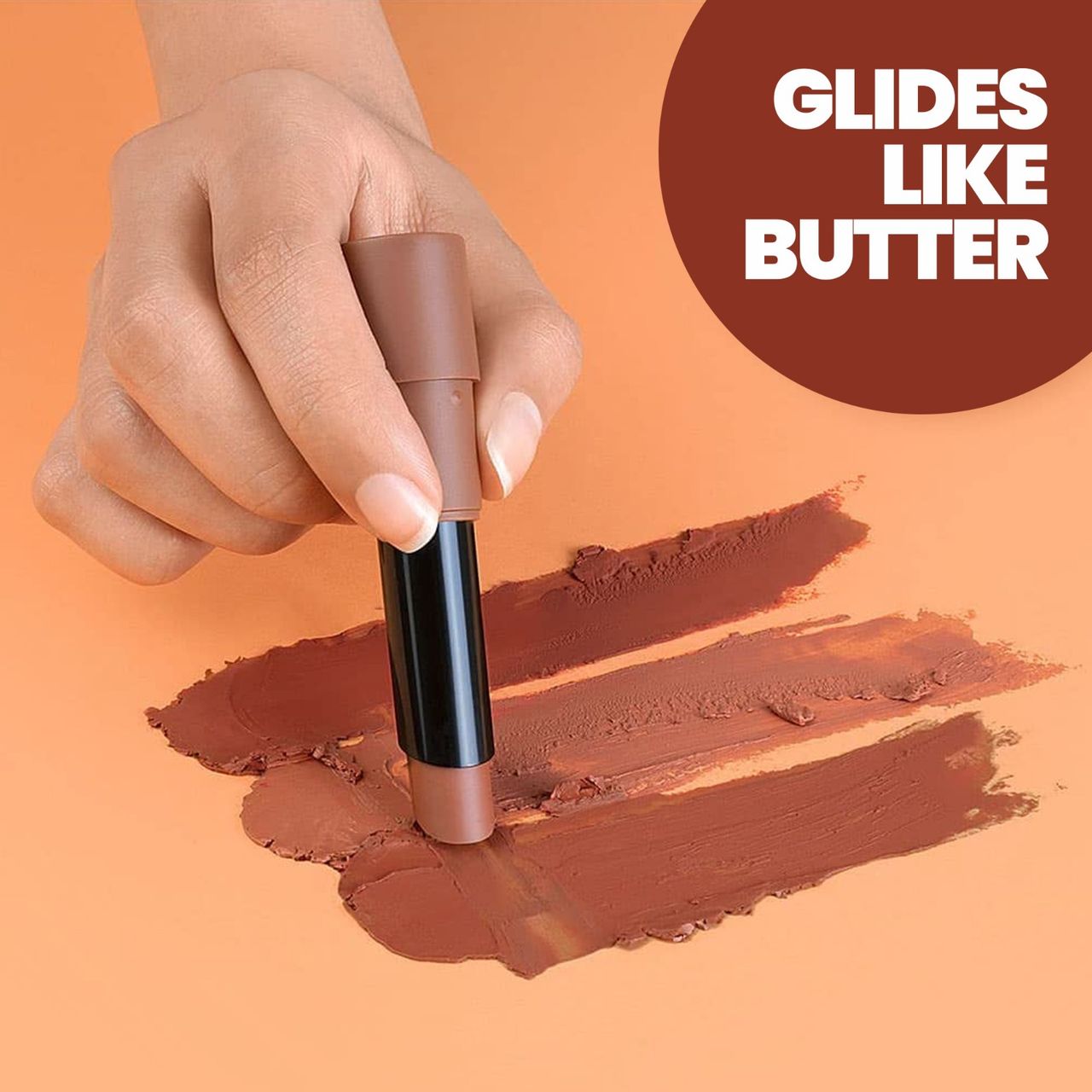 MARS Cosmetics Matte Box Set Of 3 Lipsticks For Women - (02-Peaches & Nudes)