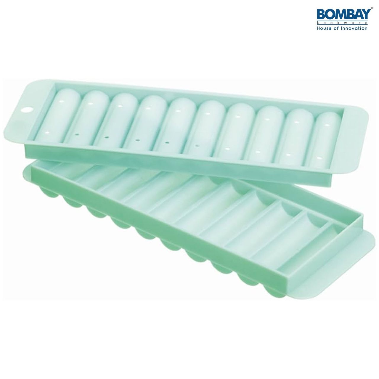 Cylinder shape Ice Cube Tray - Green