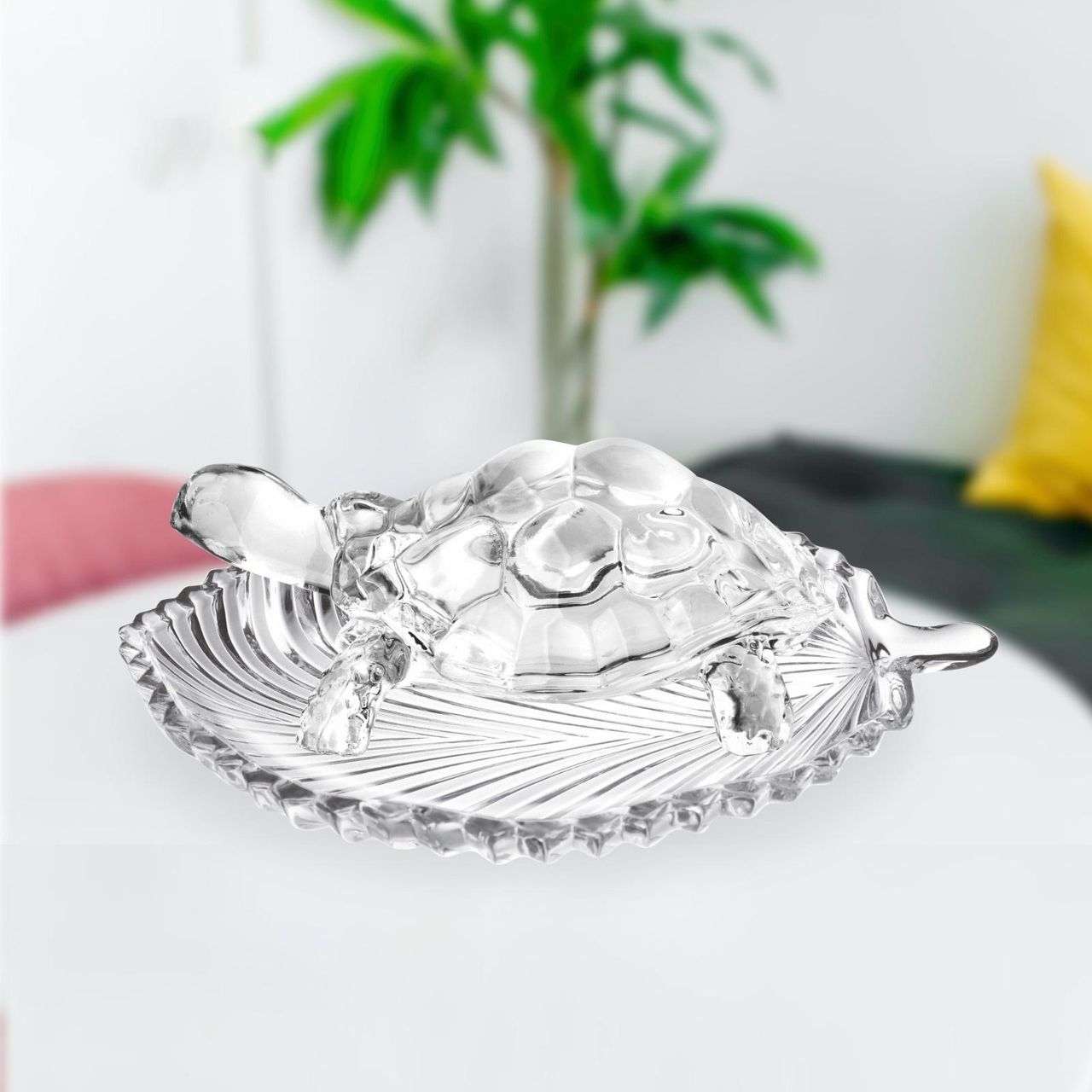 Sanjeev Kapoor Vastu Set (1 Pcs Turtle + 1 Pcs Tray)