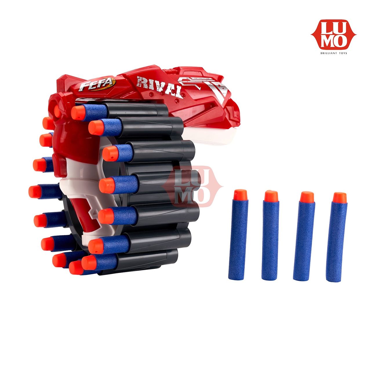 Lumo Super Shoot Manual Soft Bullet Gun - Assorted