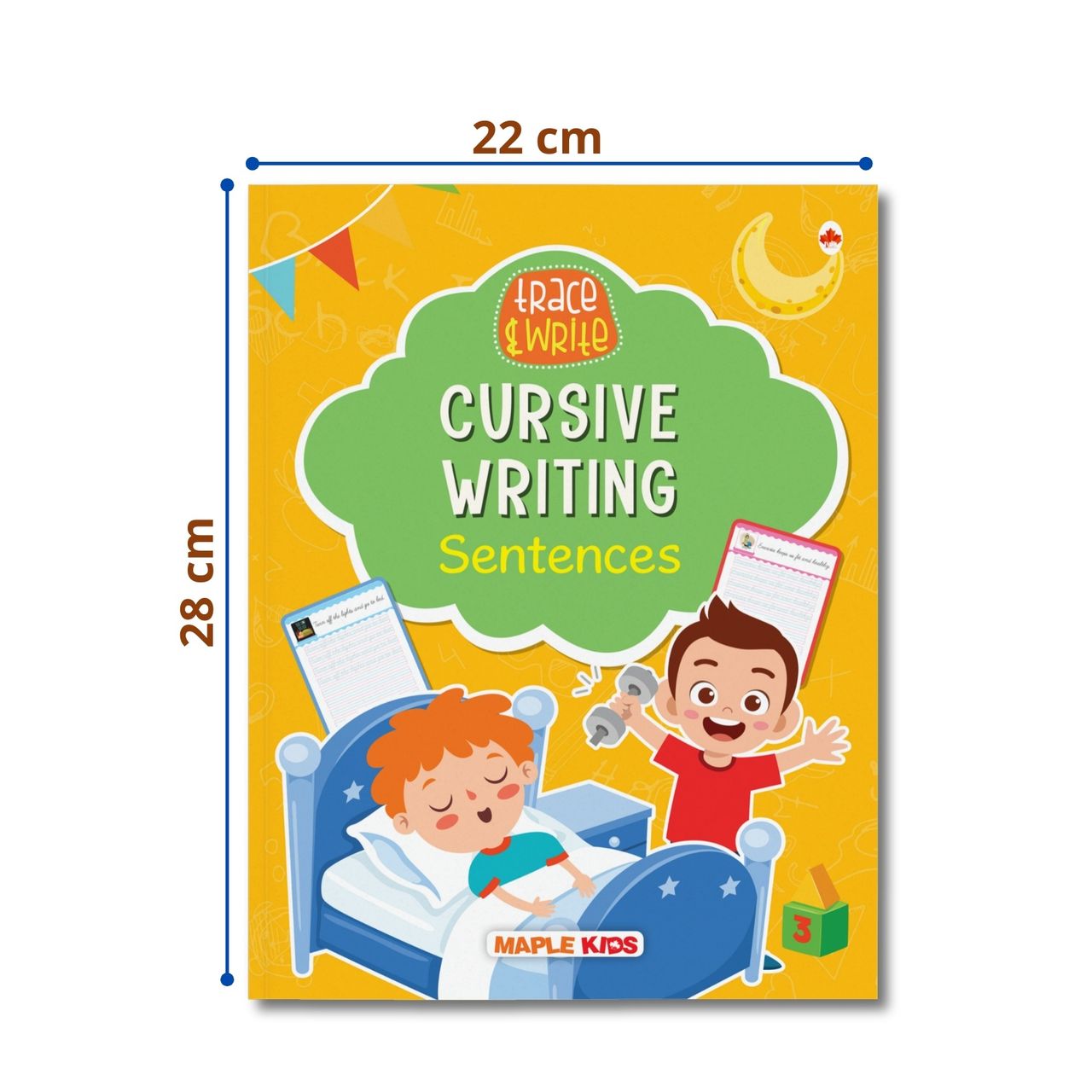 Cursive Writing Book | Sentence | Practice | | Learn and Practice | Handwriting Practice Books