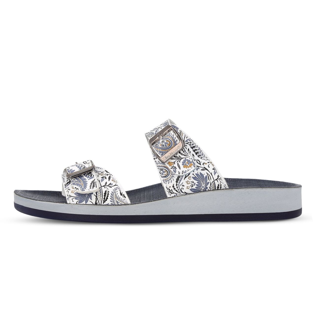 Walkaroo Women's Daily Wear Sandals - WE2359 Moon Blue UK8