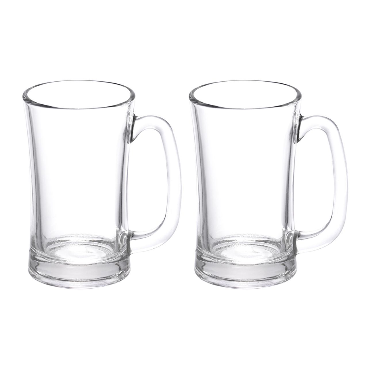 Yera Stylo Beer/Juice/Milkshake Mug Set of 2 | 350 ml Each