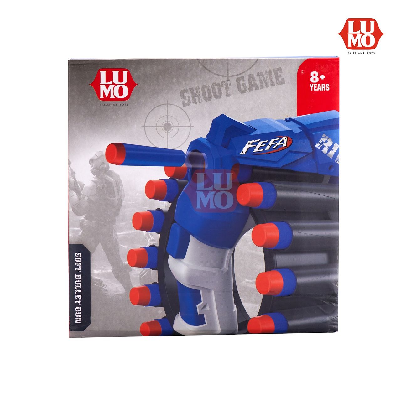 Lumo Super Shoot Manual Soft Bullet Gun - Assorted