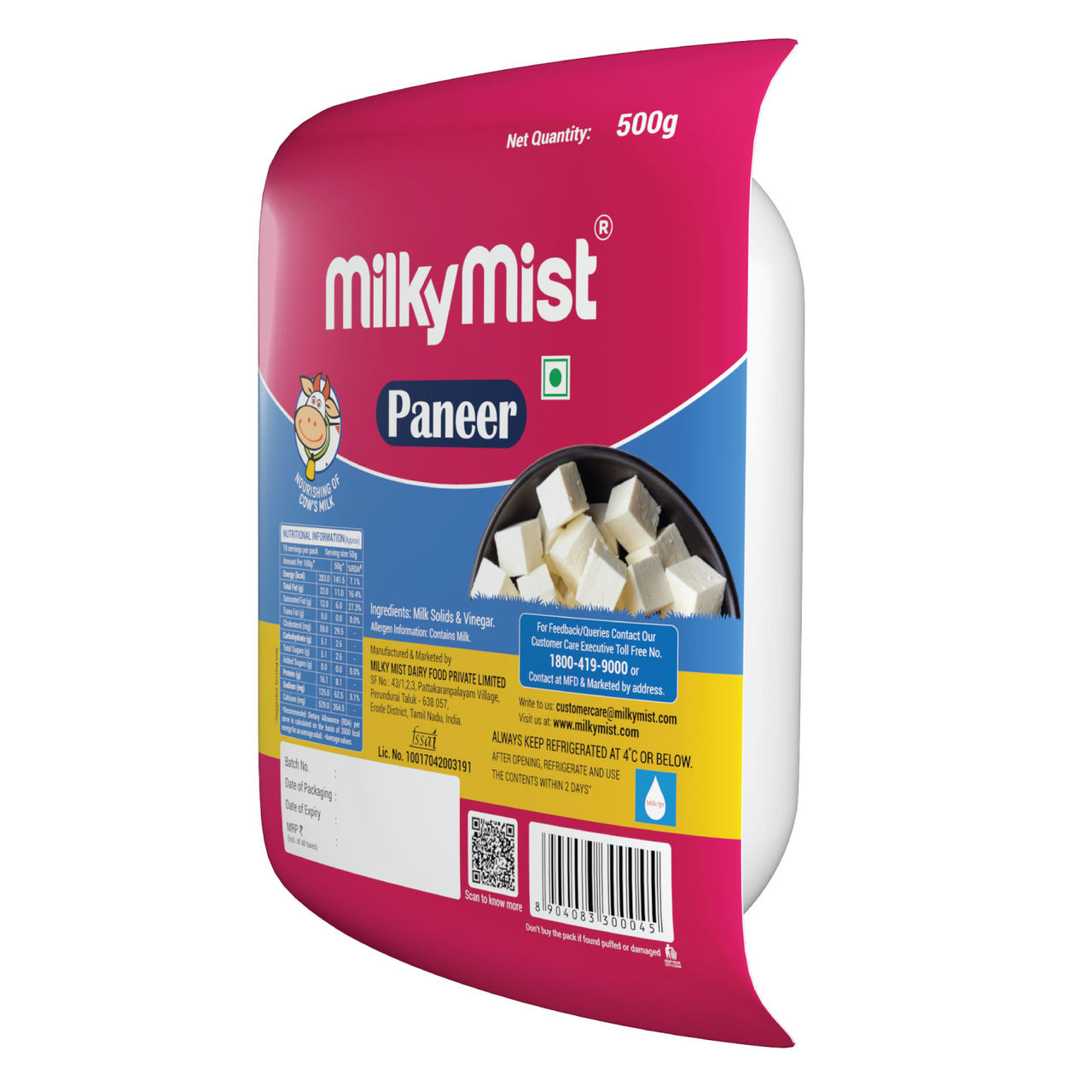 Milky Mist Paneer 500 g Combo