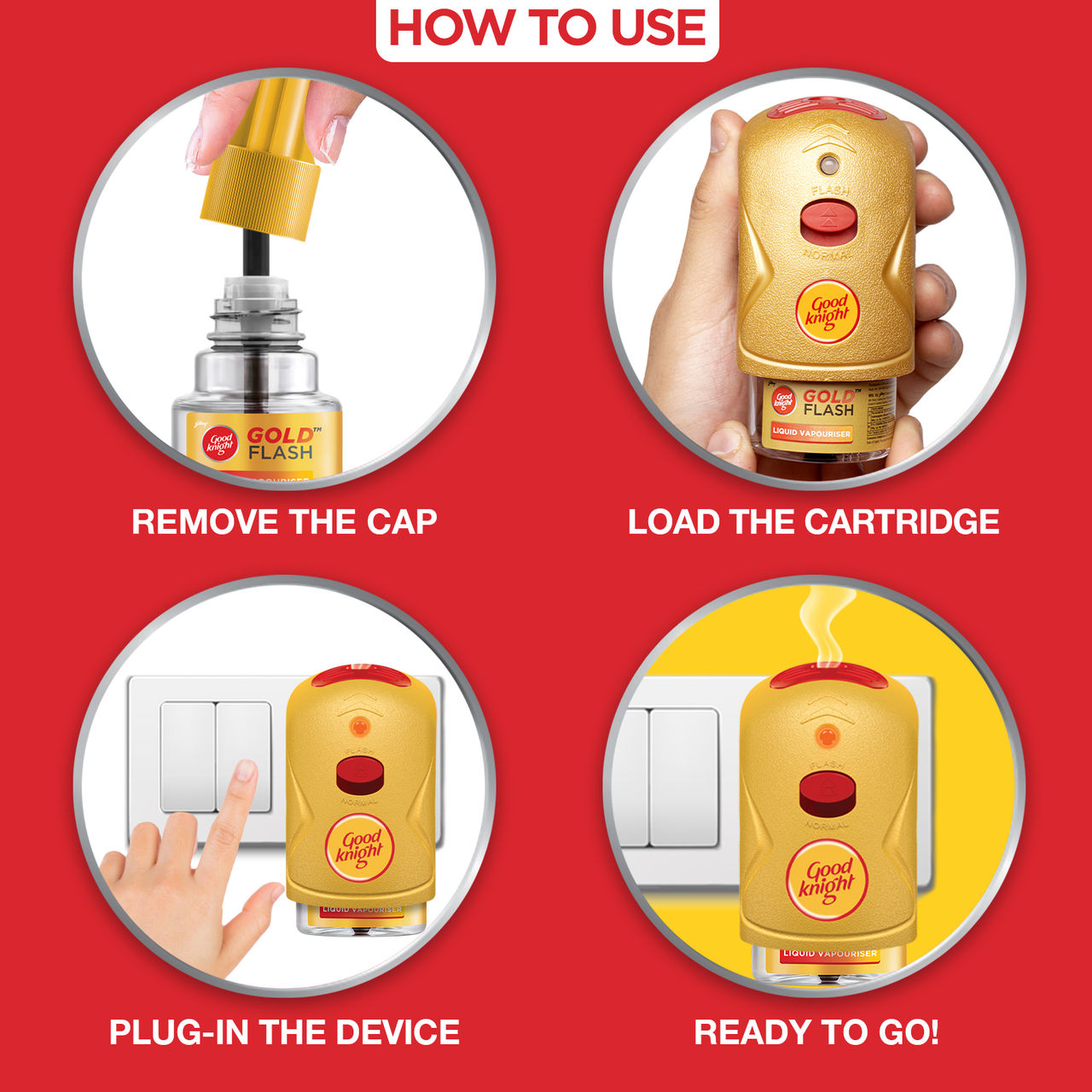 Good Knight Flash Liquid Vapourizer Mosquito Repellent Refill