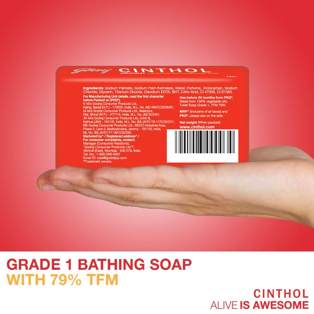Cinthol Original Bath Soap