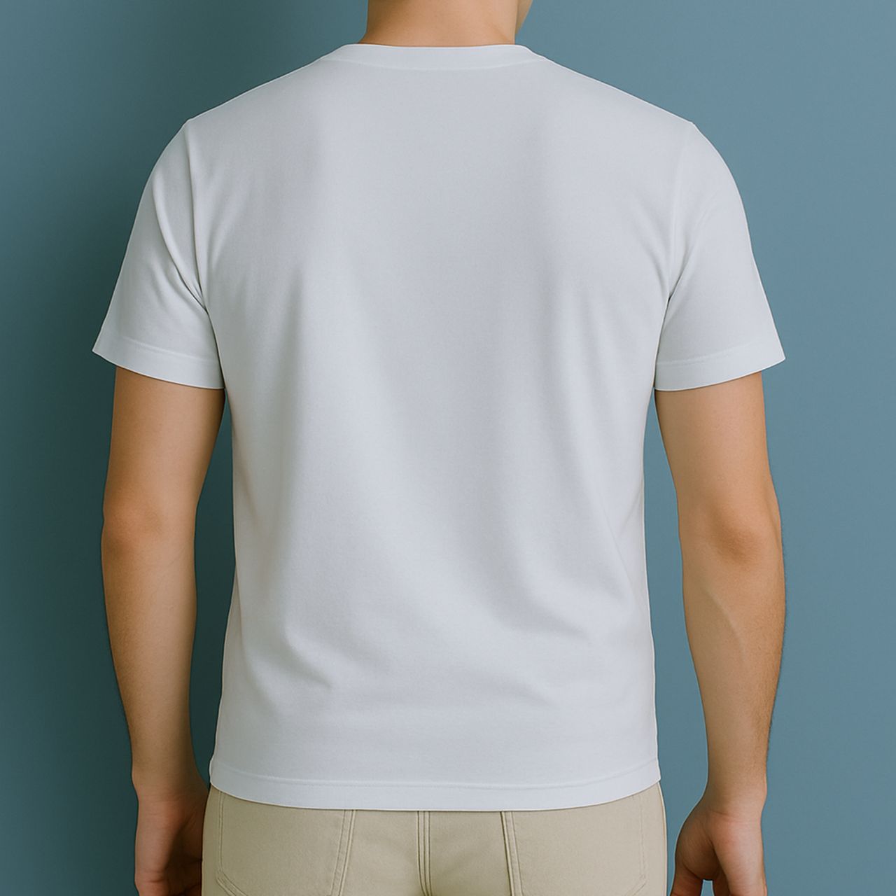 EQL Unisex Select Cotton Lycra T-Shirt | White - S