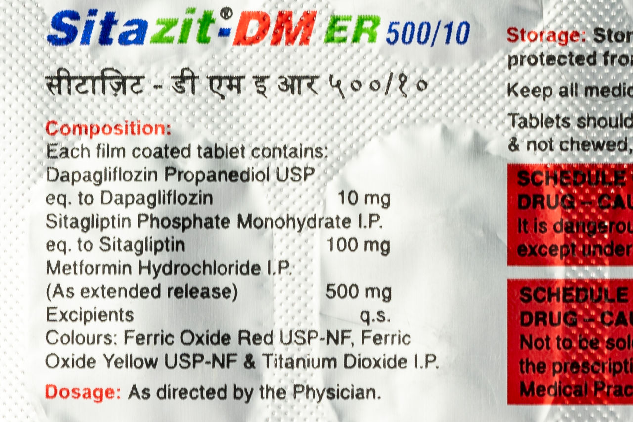Sitazit DM ER 500/10 Tablets