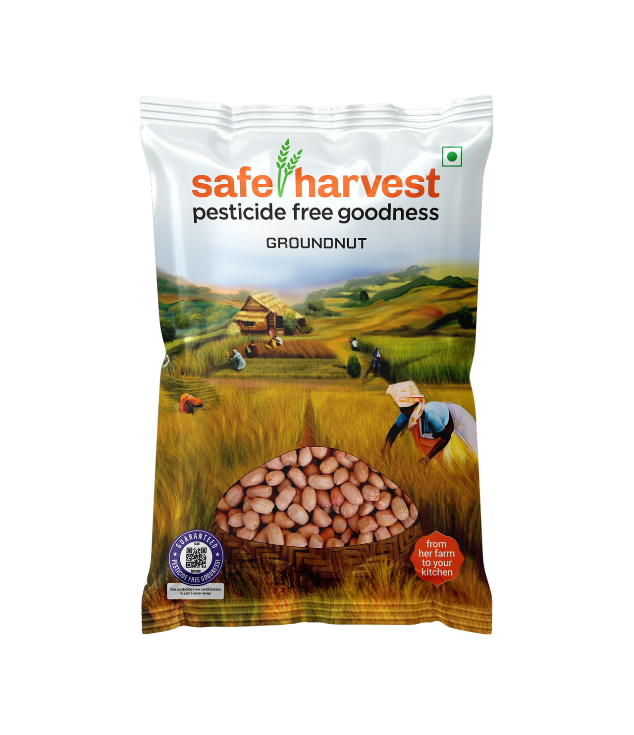 Safe Harvest Pesticide Free Groundnut