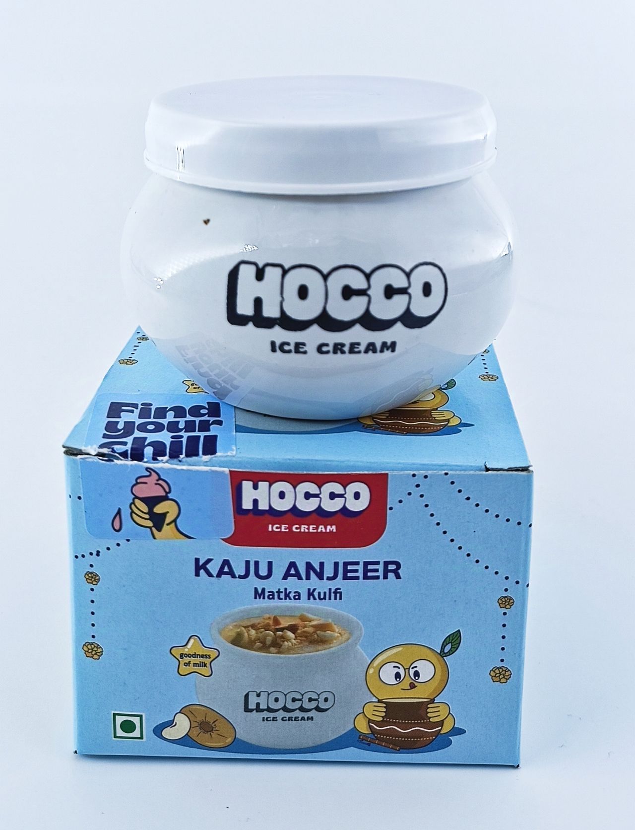 Hocco Kaju Anjir Matka Kulfi Ice Cream Cup 100 ml Combo