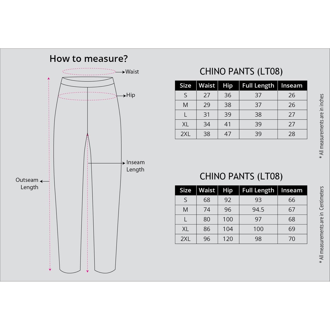 Go Colors Women's Trousers | LT08 | White - M