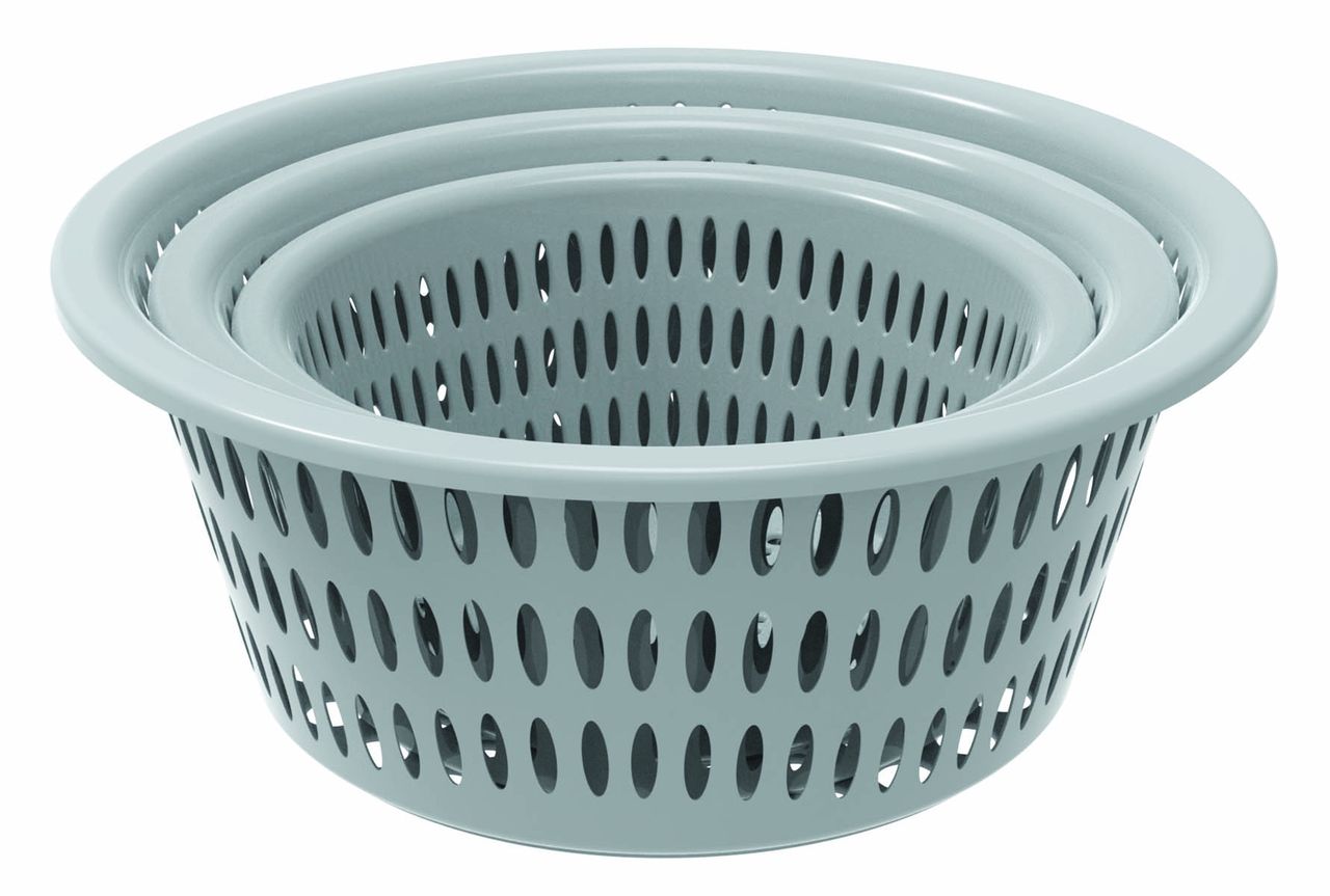 All-Time Easy Round Basket Set |3-Piece (Colour May Vary)