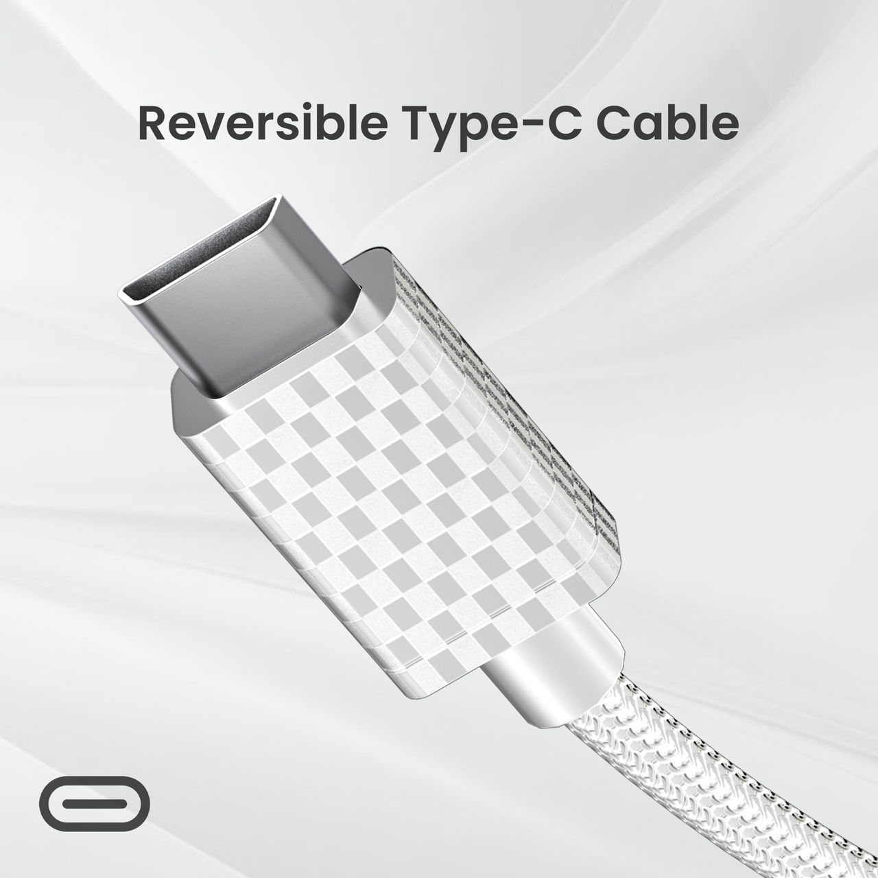 Cellecor Y02 C-Type USB Data Cable Tangle Free With 3A Fast Charging Speed - 1 pc