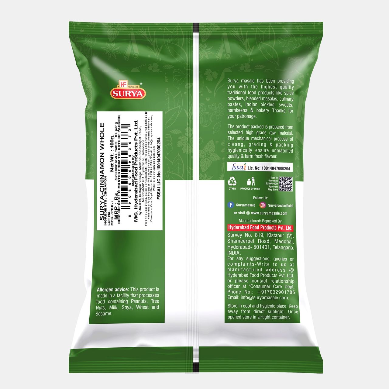 Surya Cinnamon Whole