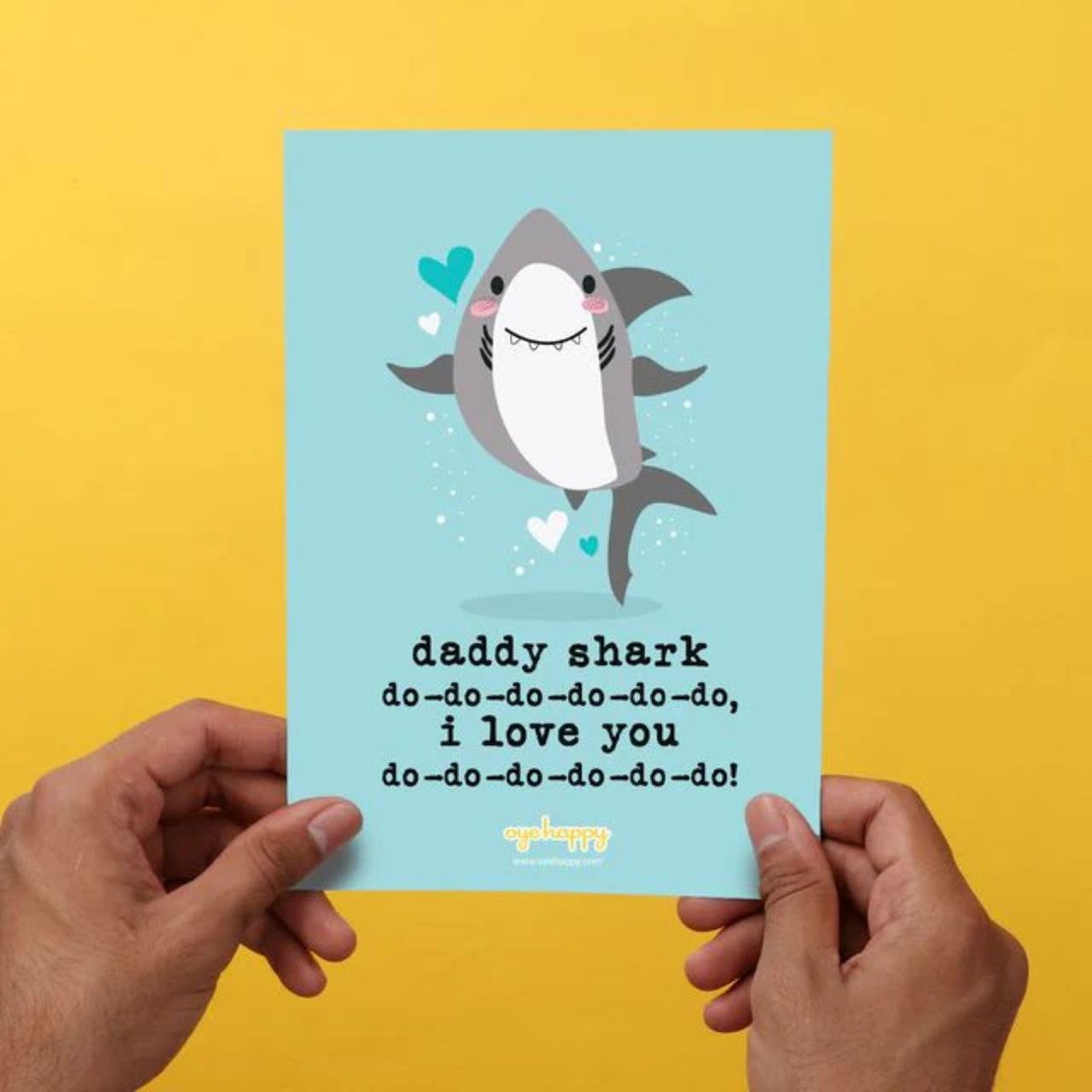 Oye Happy Shark Do Do Card