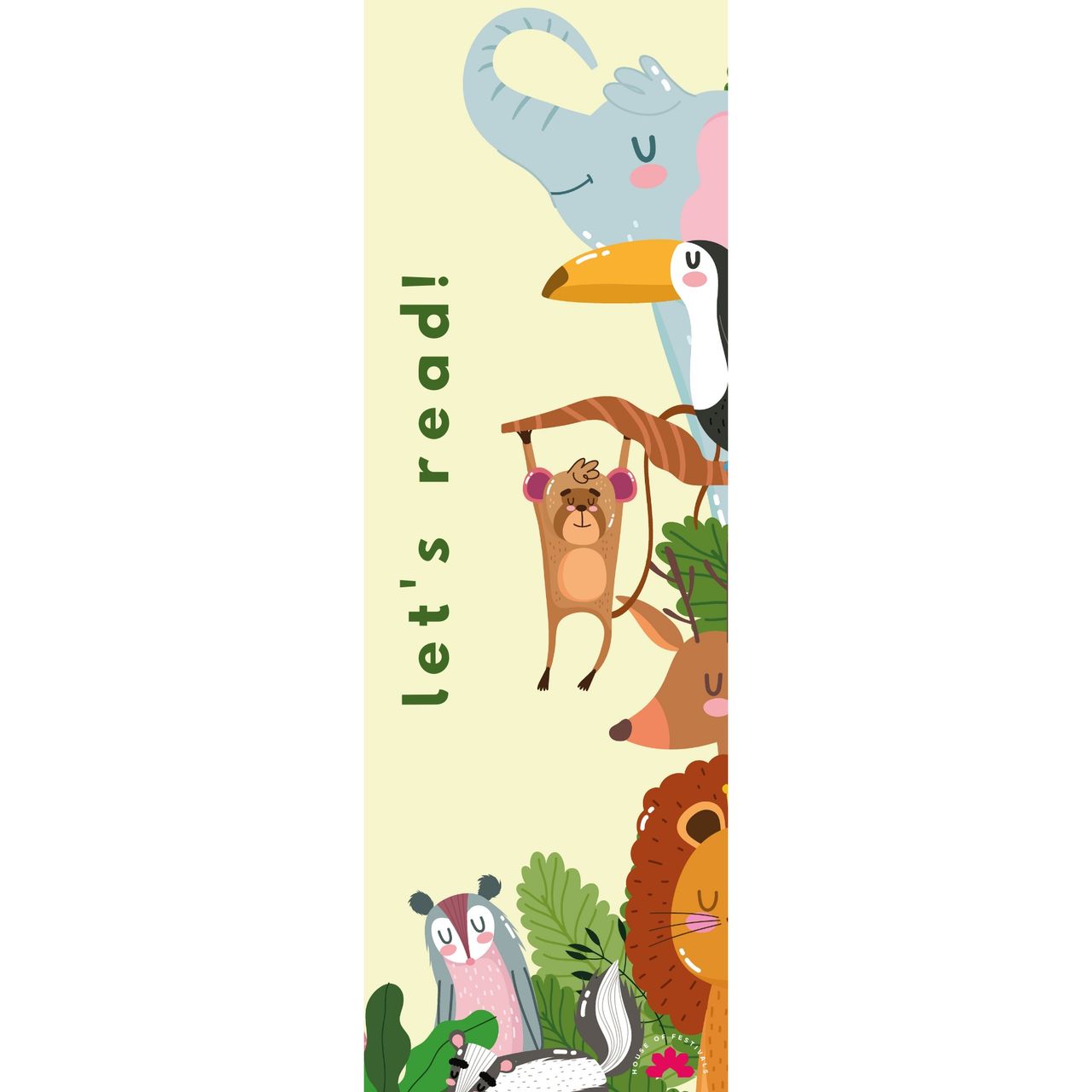House Of Festivals Bookmark - Design 5