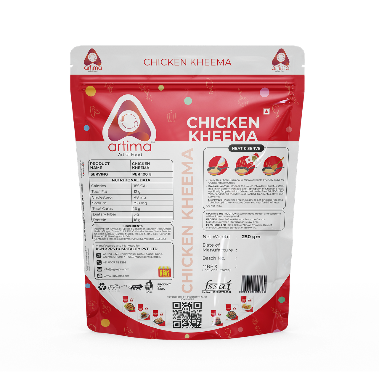 Artima Chicken Kheema