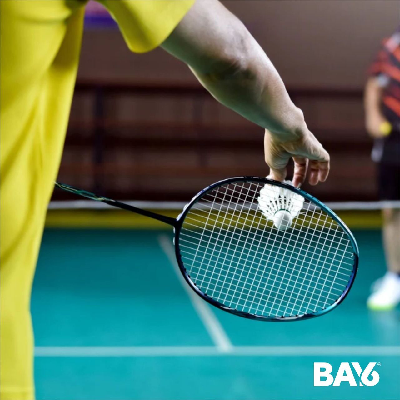 BAY6 B-100 Badminton Racket | Red