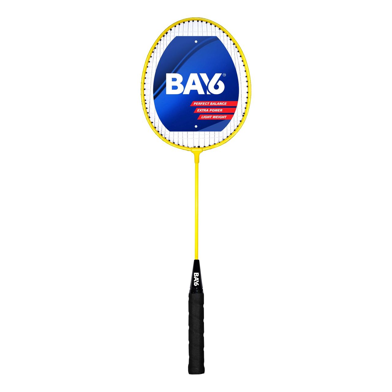BAY6 Smash Badminton Racket | Yellow