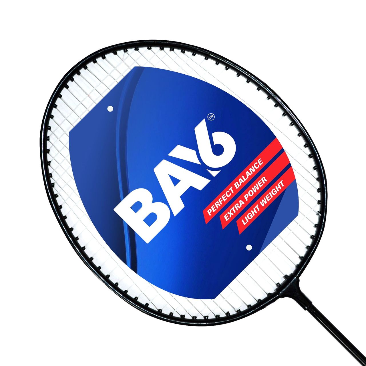BAY6 Smash Badminton Racket | Black
