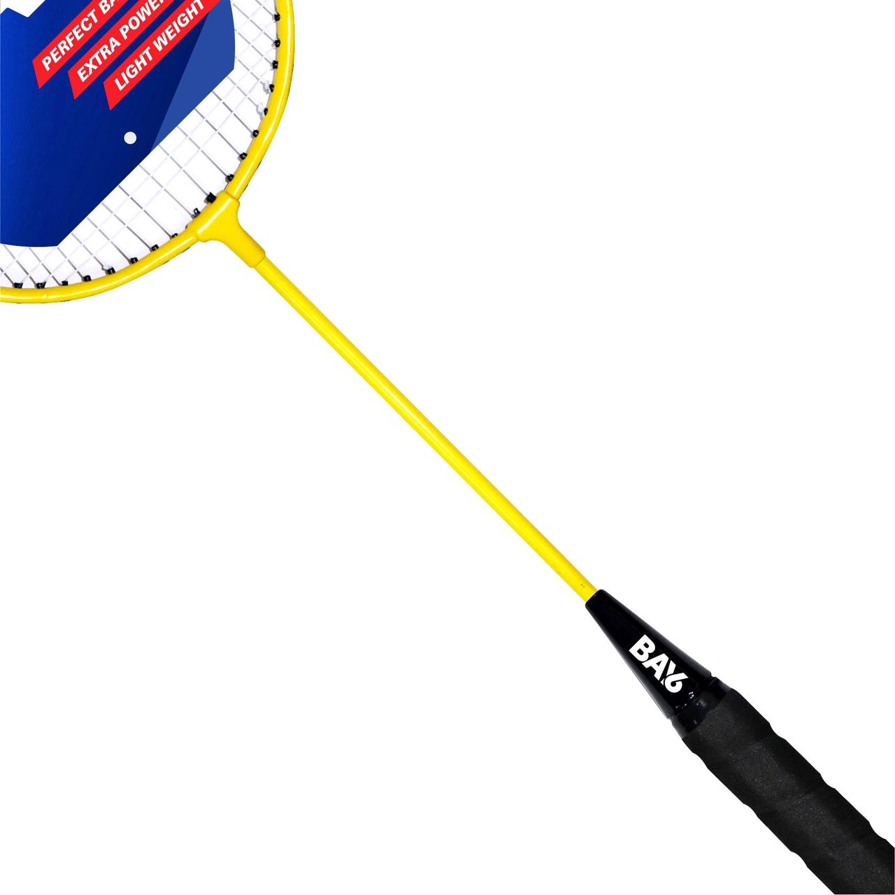 BAY6 Smash Badminton Racket | Yellow