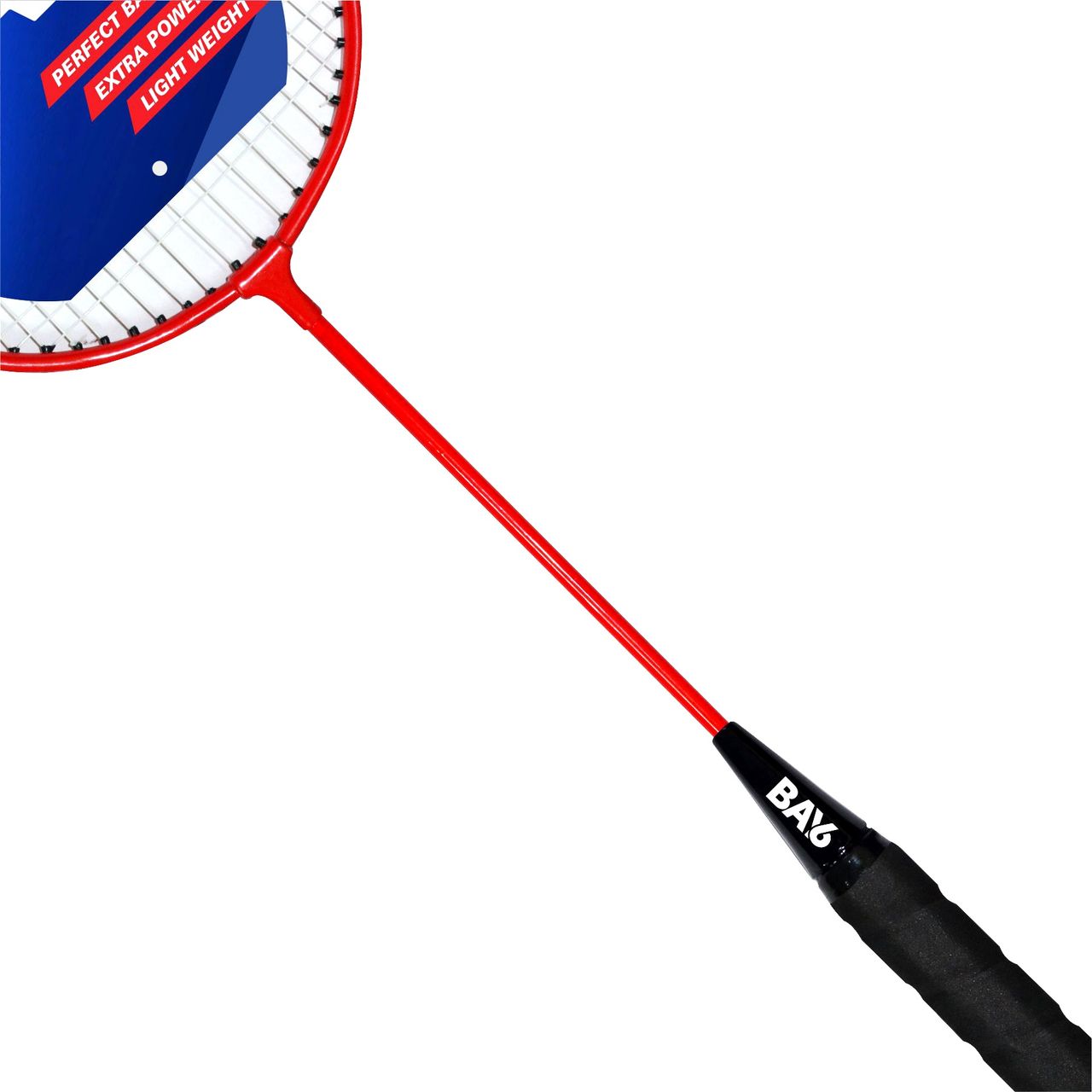 BAY6 Smash Badminton Racket | Red
