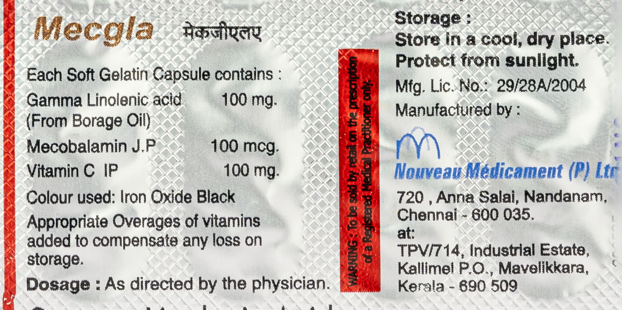 Mecgla Soft Gelatin Capsule