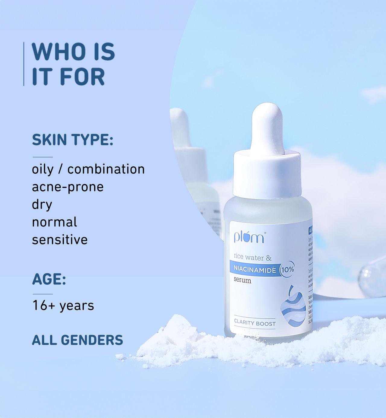 Plum 10% Niacinamide Face Serum With Rice Water
