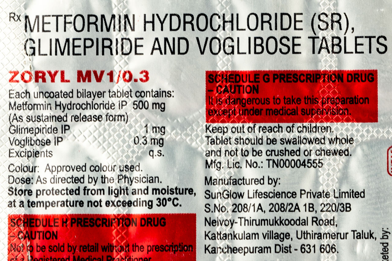 Zoryl MV 1/0.3 Tablets SR