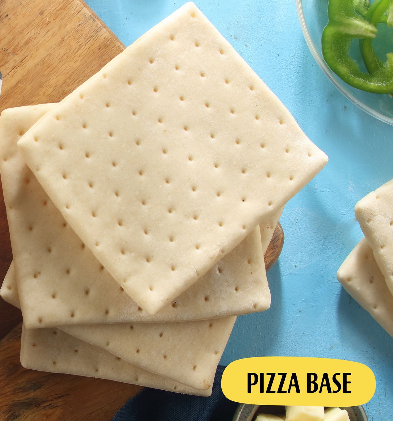 The Baker's Dozen Zero Maida Pizza Base No Palm Oil No Preservative 100% Wholewheat 140 g Combo