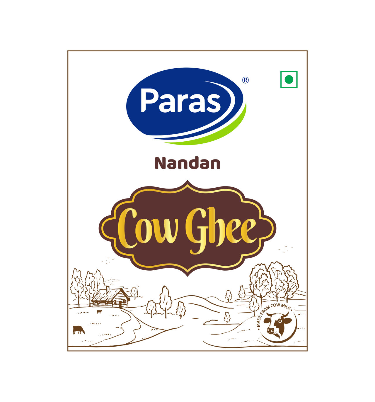 Paras Nandan Cow Ghee Jar