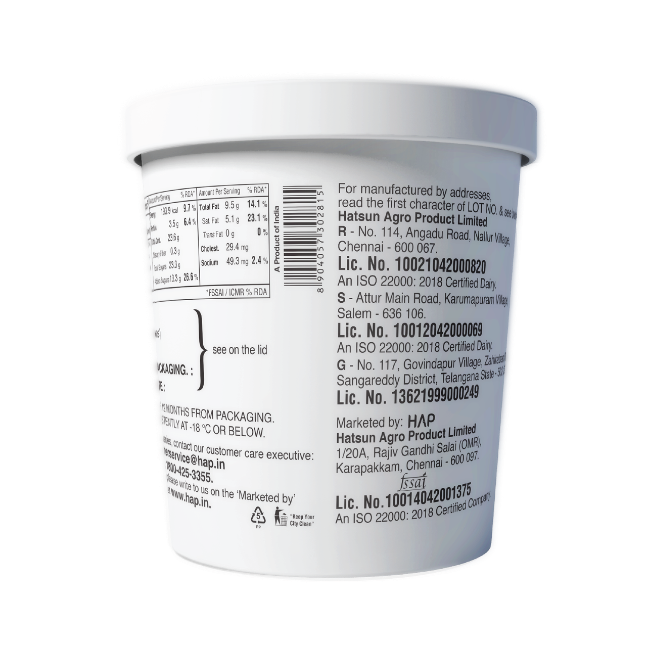 Arun Italian Delight Ice Cream Cup 125 ml Combo