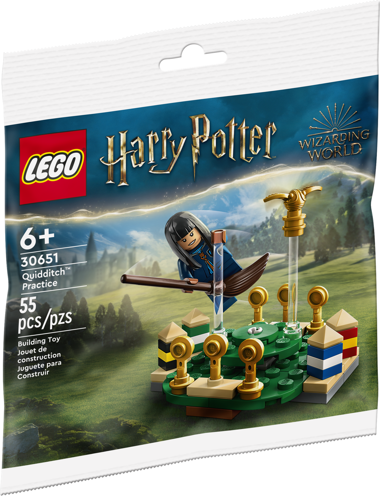 Lego Harry Potter Quidditch Practice Building Kit