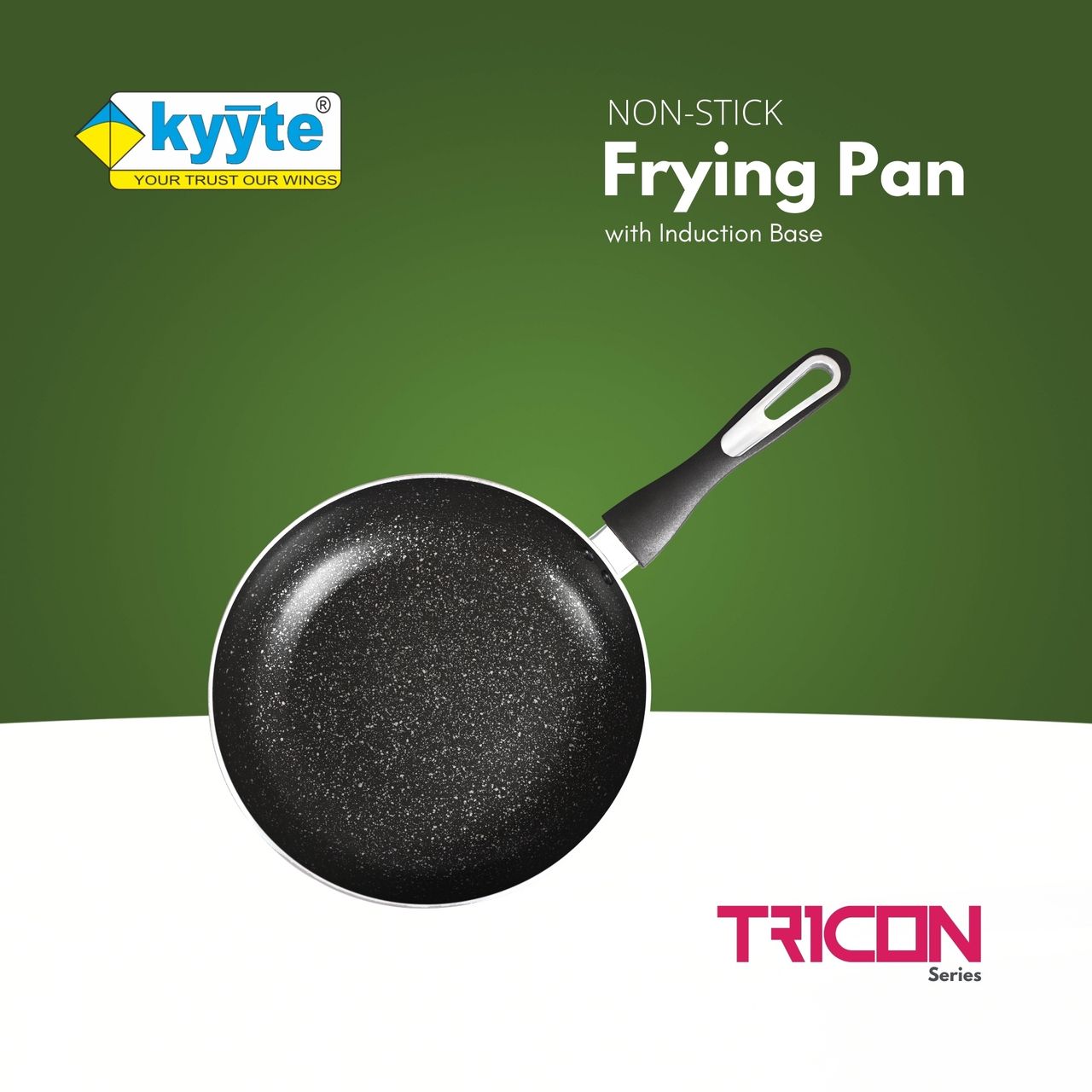 Kyyte Tricon Non Stick Ib Frying Pan 24 Cm